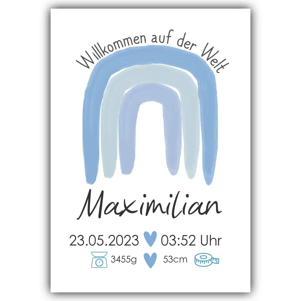 "Regenbogen" - Personalisiert