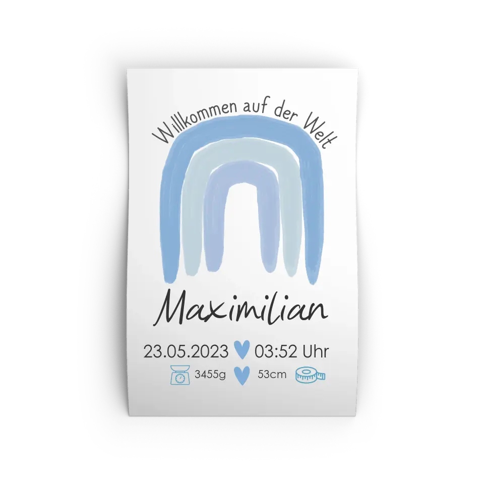 "Regenbogen" - Personalisiert