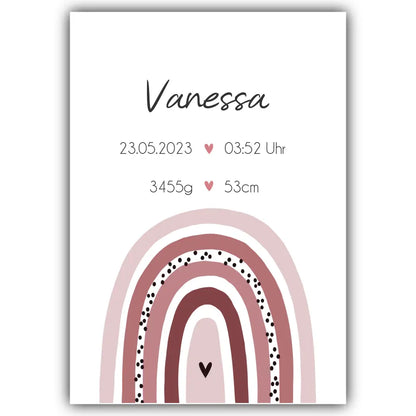 "Regenbogen III" - Personalisiert