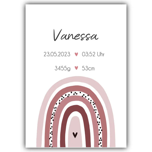 "Regenbogen III" - Personalisiert