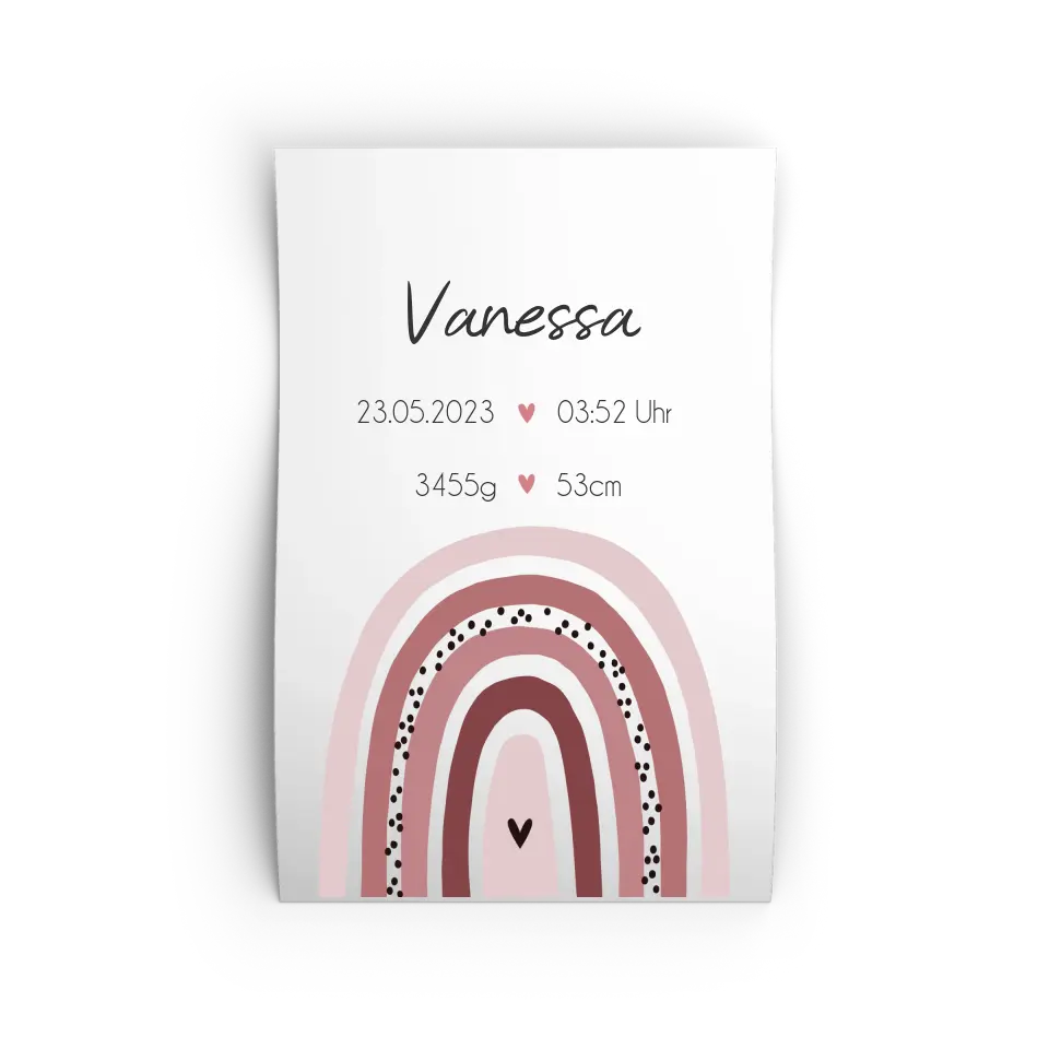 "Regenbogen III" - Personalisiert