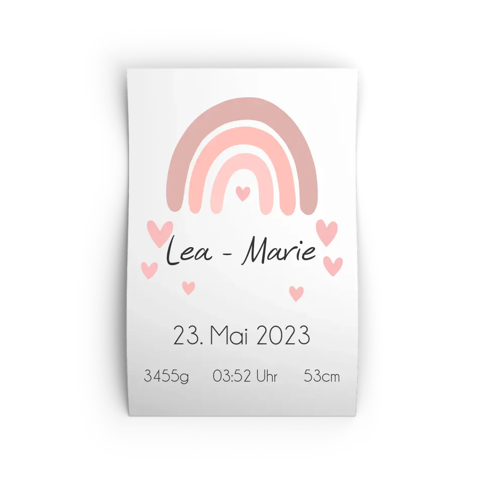 "Regenbogen II" - Personalisiert