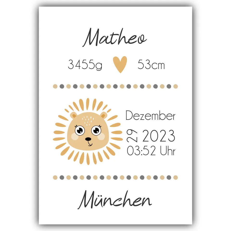 "Tierliebe" - Personalisiert