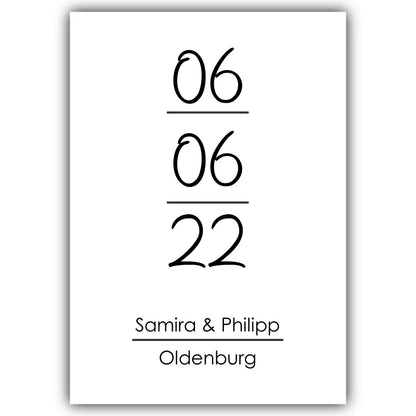 "Jahrestag" - Personalisiert