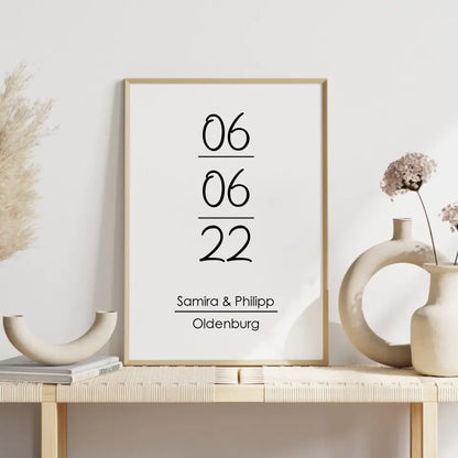 "Jahrestag" - Personalisiert