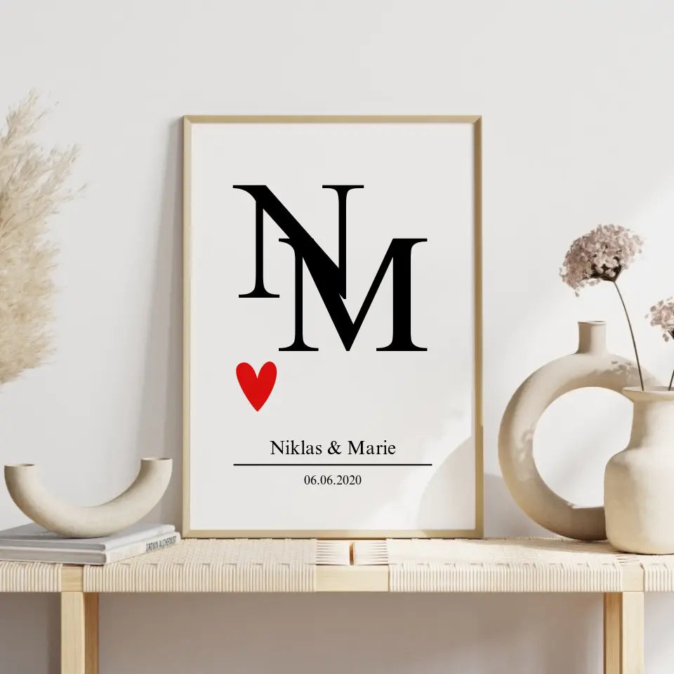 "COUPLE" - Personalisiert