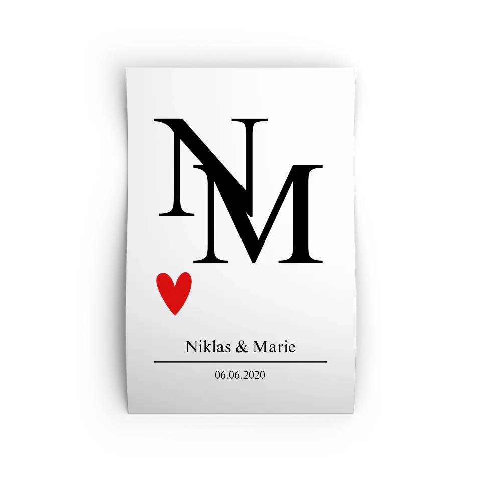 "COUPLE" - Personalisiert