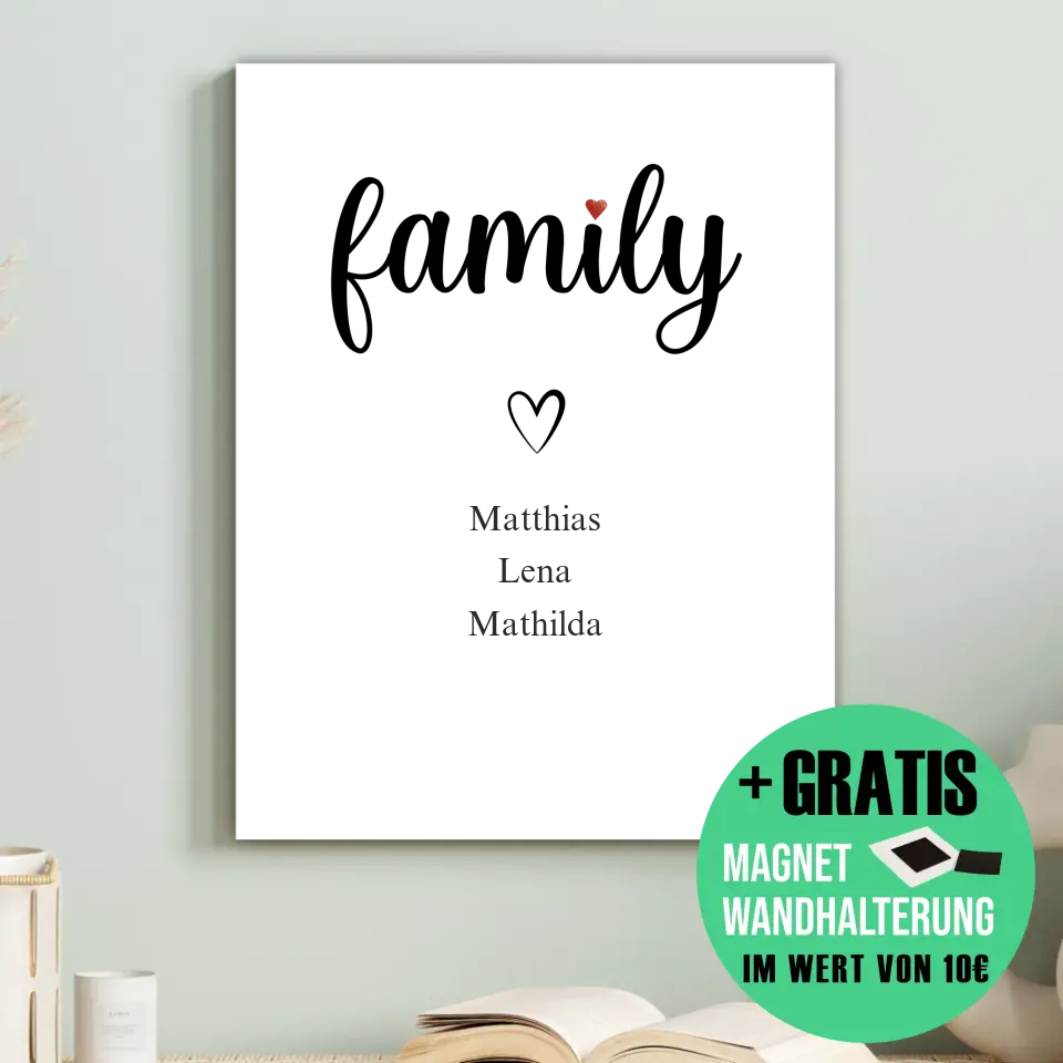 "family" - Personalisiert