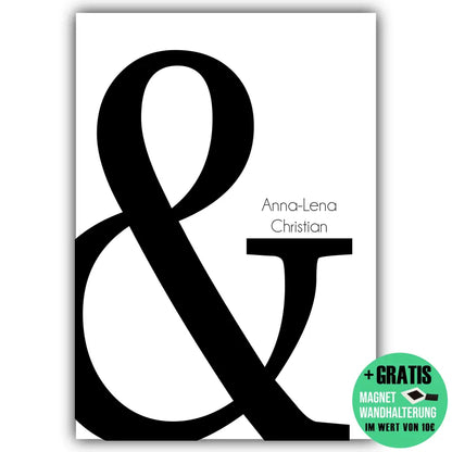 "Du & Ich" - Personalisiert