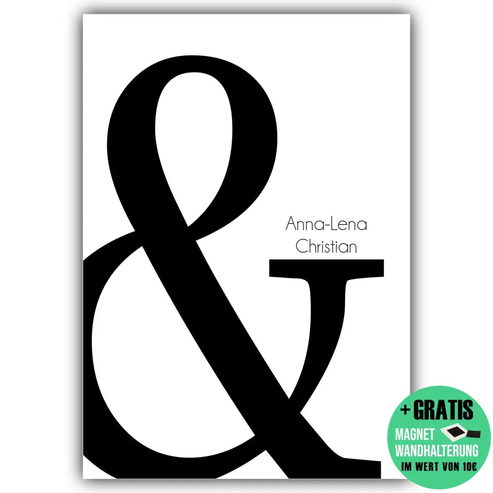 "Du & Ich" - Personalisiert