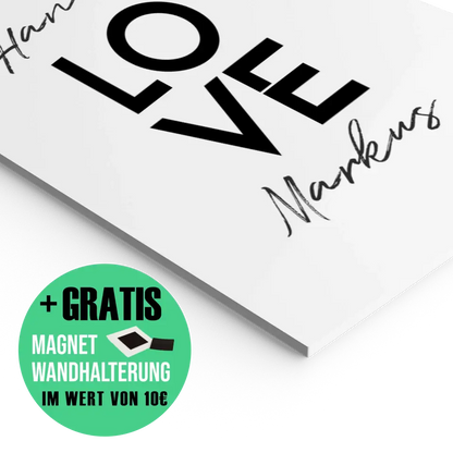 "LOVE" - Personalisiert
