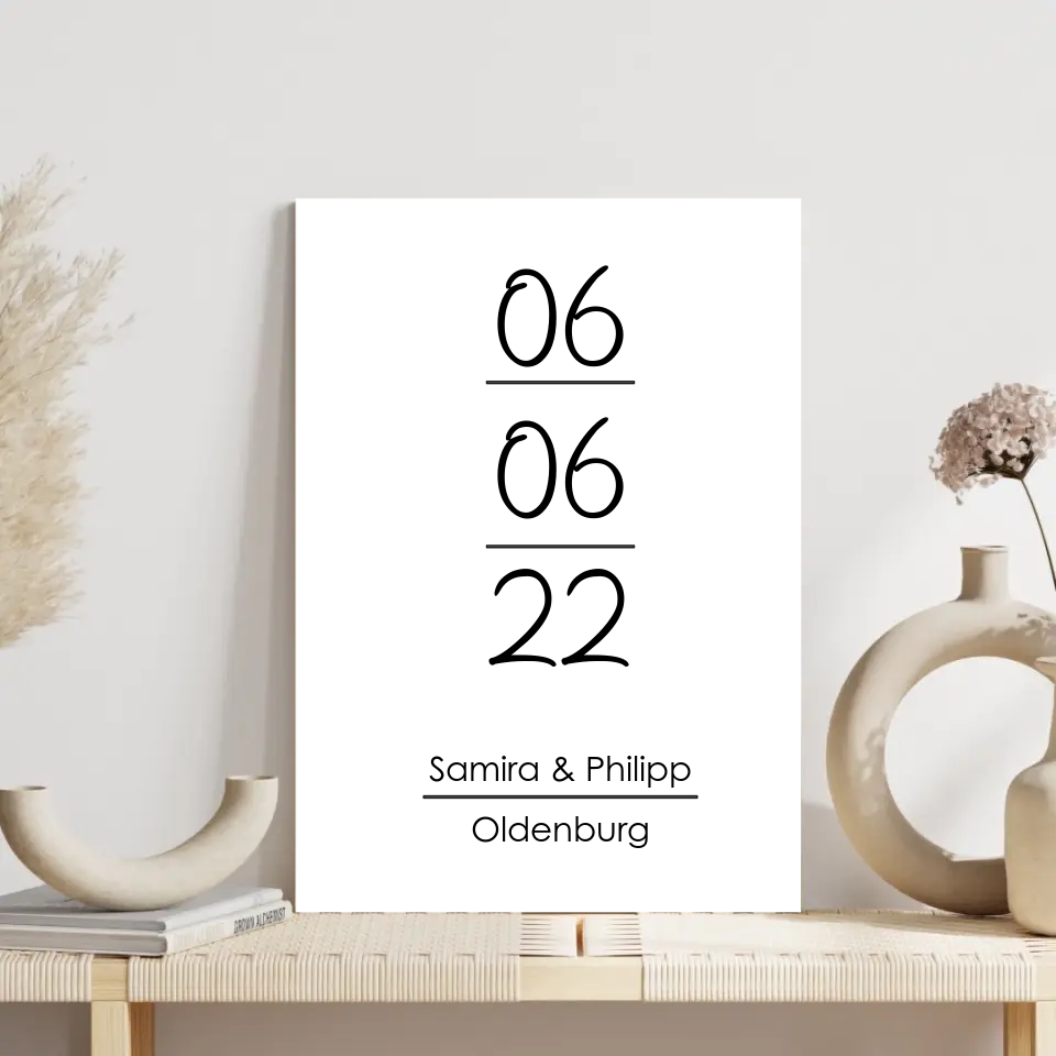 "Jahrestag" - Personalisiert