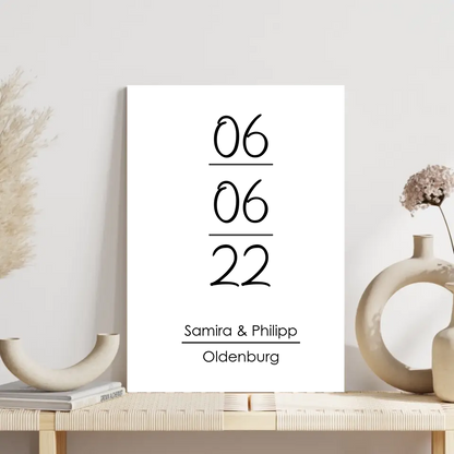 "Jahrestag" - Personalisiert