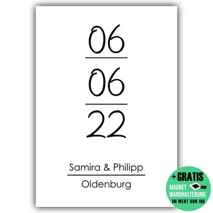 "Jahrestag" - Personalisiert