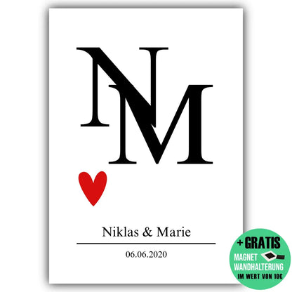 "COUPLE" - Personalisiert