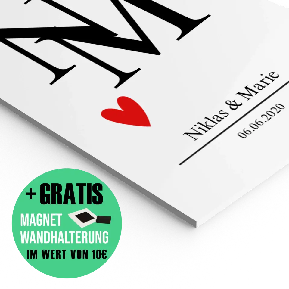 "COUPLE" - Personalisiert