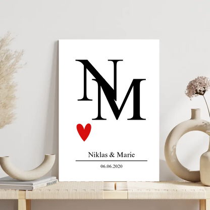 "COUPLE" - Personalisiert