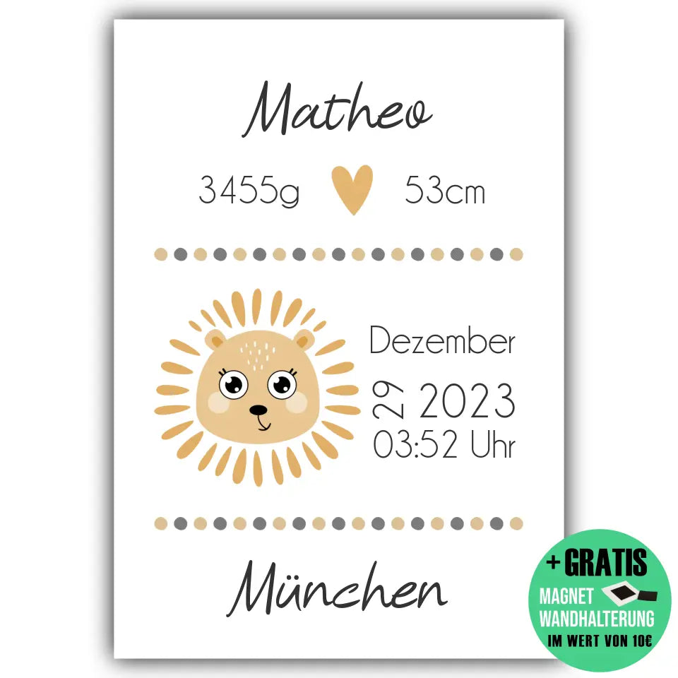 "Tierliebe" - Personalisiert