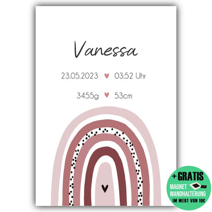 "Regenbogen III" - Personalisiert