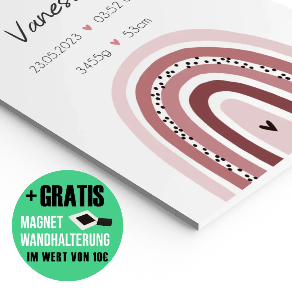 "Regenbogen III" - Personalisiert