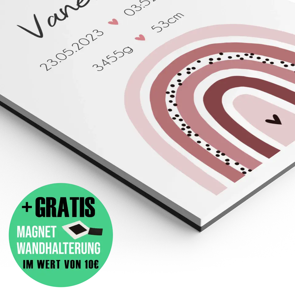 "Regenbogen III" - Personalisiert