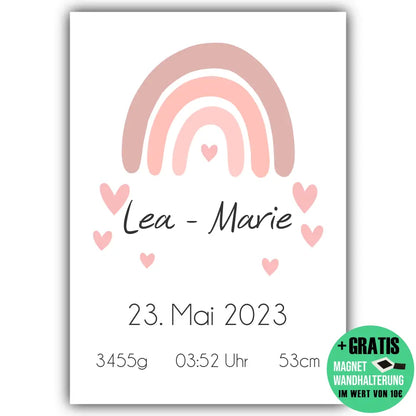 "Regenbogen II" - Personalisiert