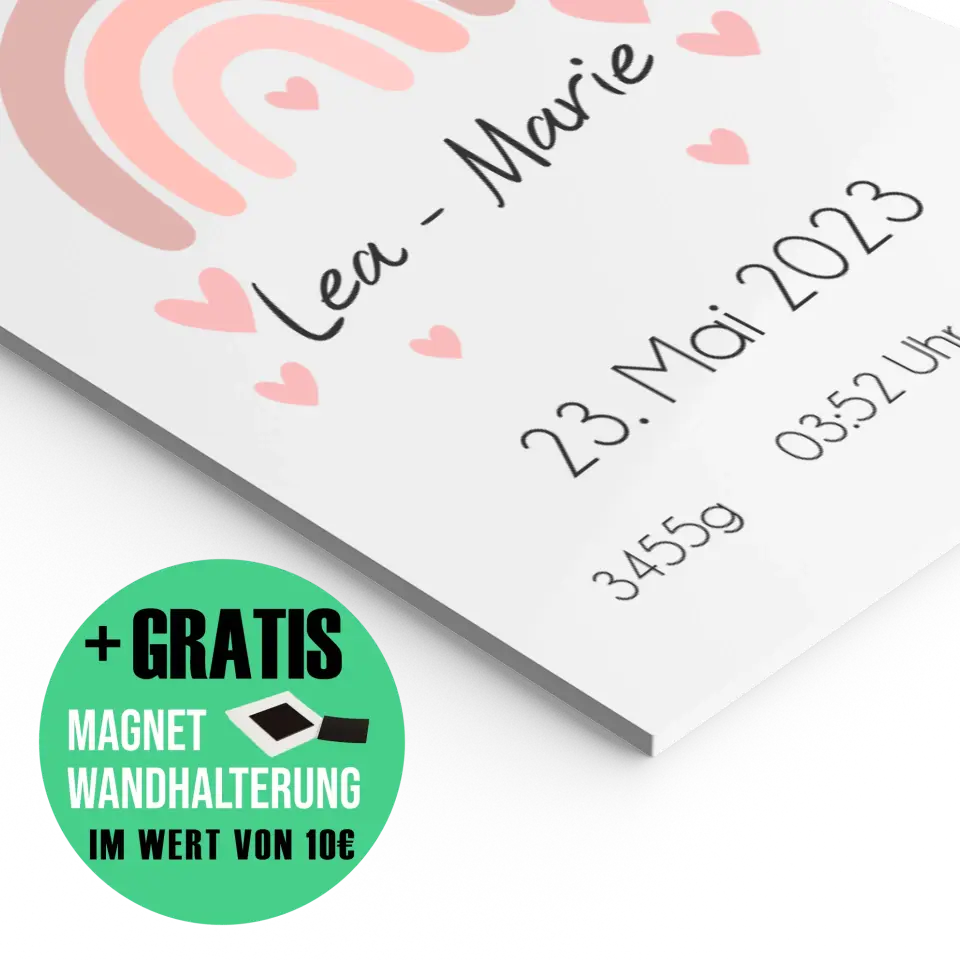 "Regenbogen II" - Personalisiert