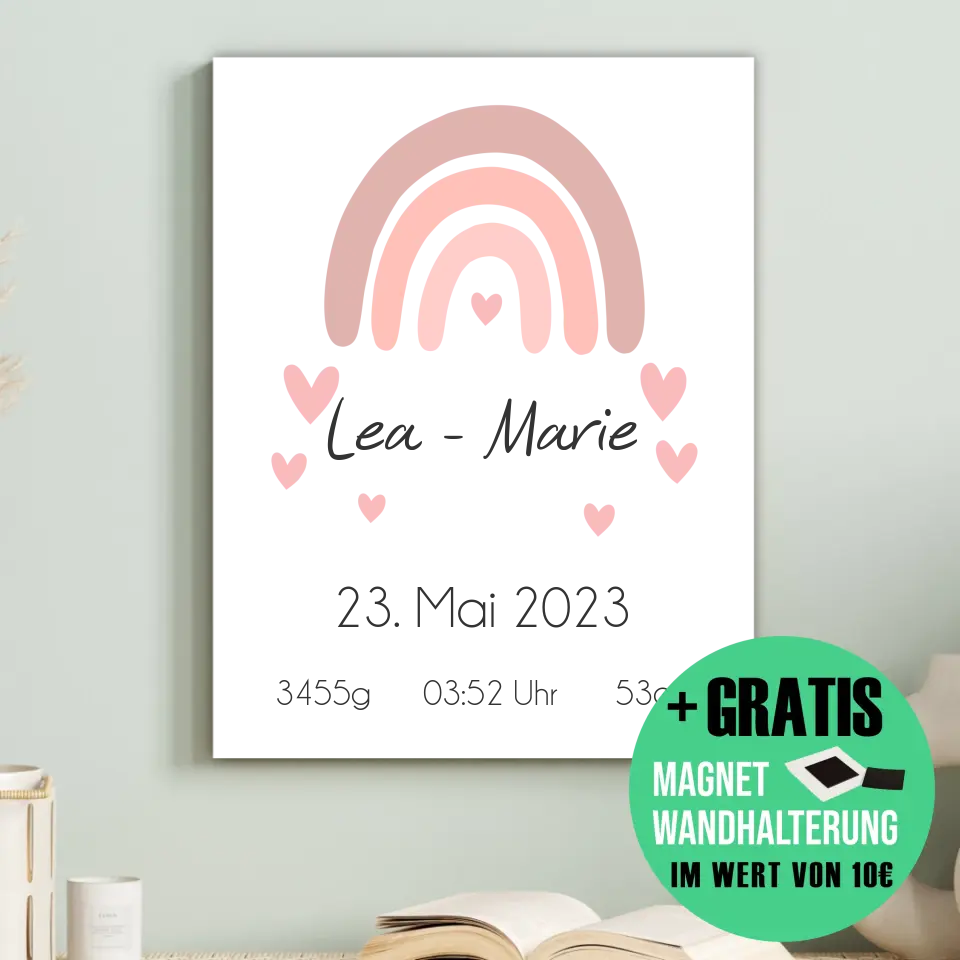 "Regenbogen II" - Personalisiert