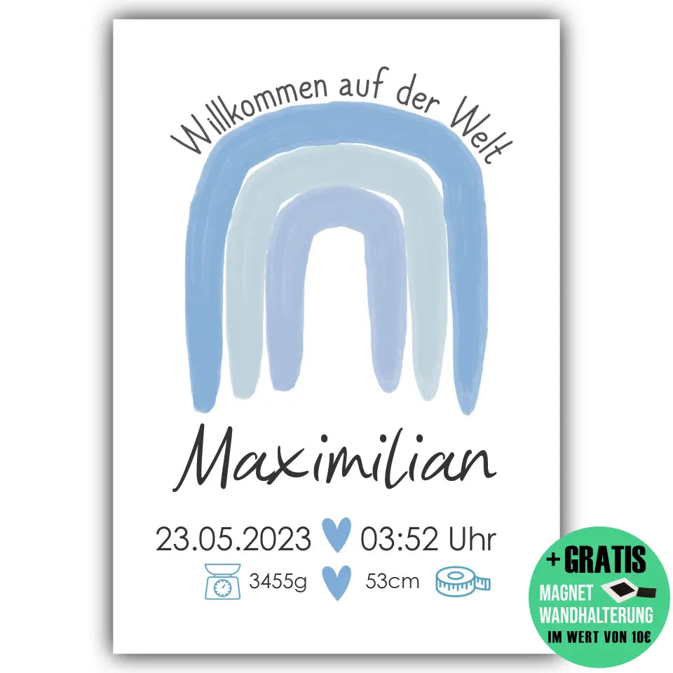 "Regenbogen" - Personalisiert