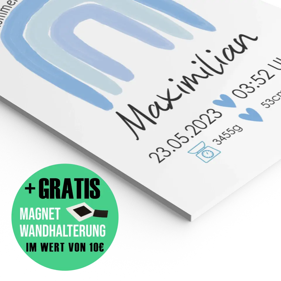 "Regenbogen" - Personalisiert