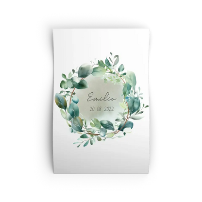 Eukalyptus Geburtsposter - Personalisiert