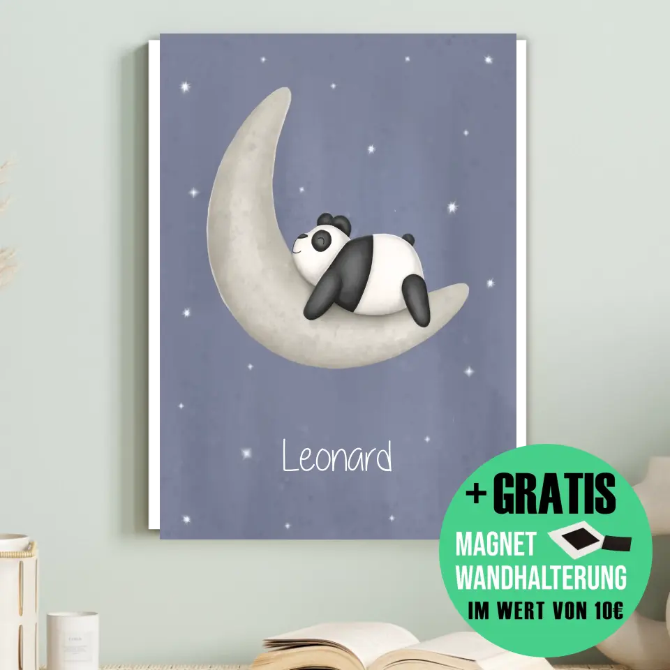 "Sleepy Panda" - Personalisiert