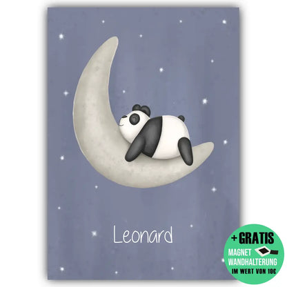"Sleepy Panda" - Personalisiert