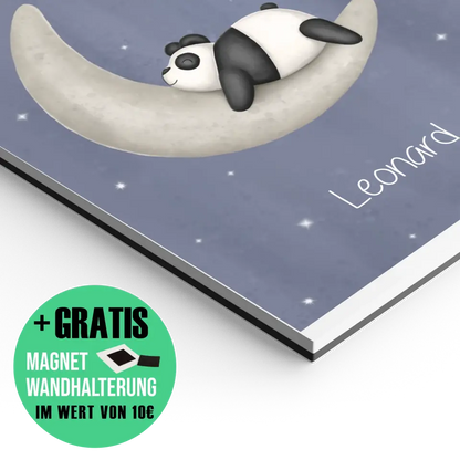 "Sleepy Panda" - Personalisiert