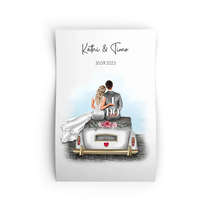 "I DO" - Hochzeitsgeschenk Personalisiert