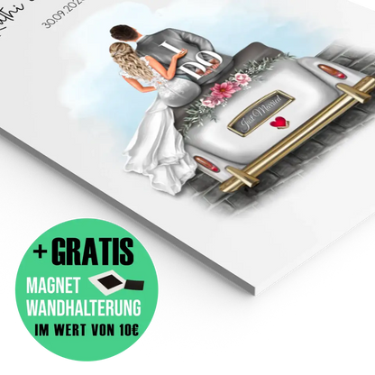 "I DO" - Hochzeitsgeschenk Personalisiert
