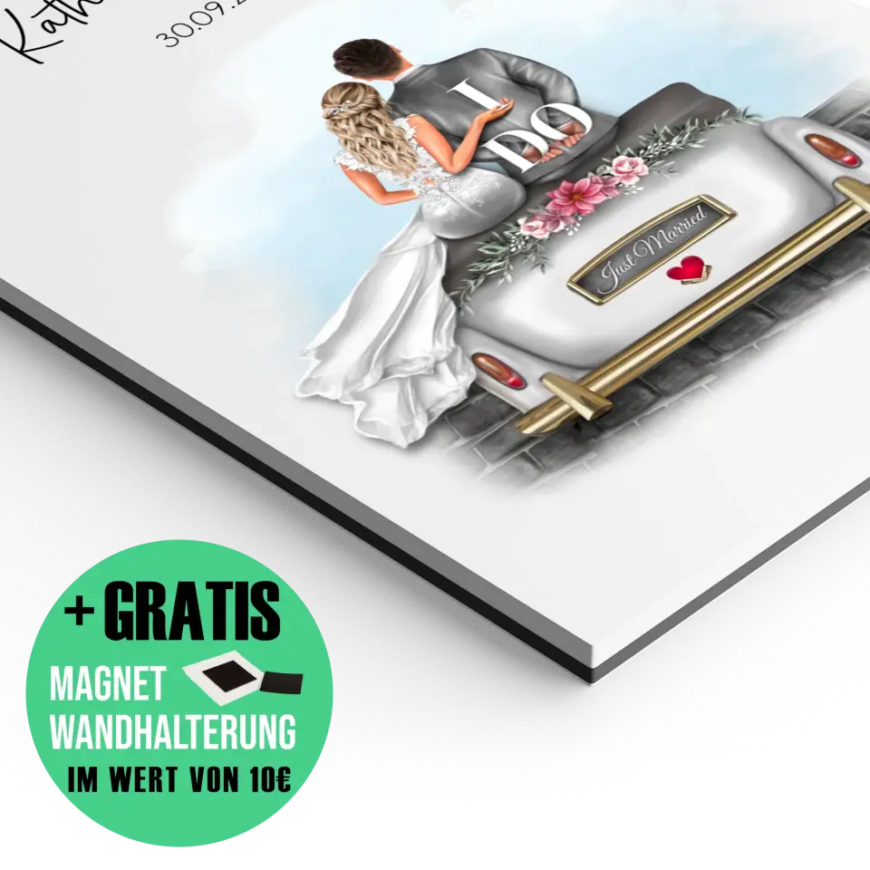 "I DO" - Hochzeitsgeschenk Personalisiert