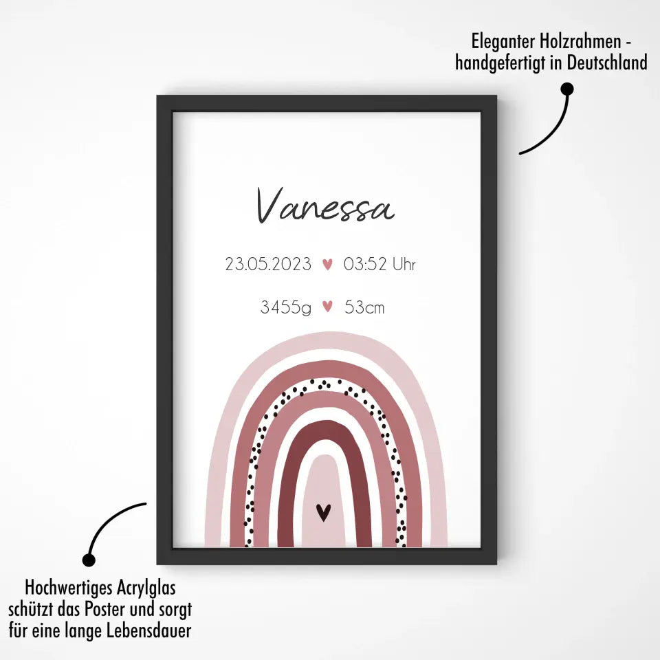 "Regenbogen III" - Personalisiert