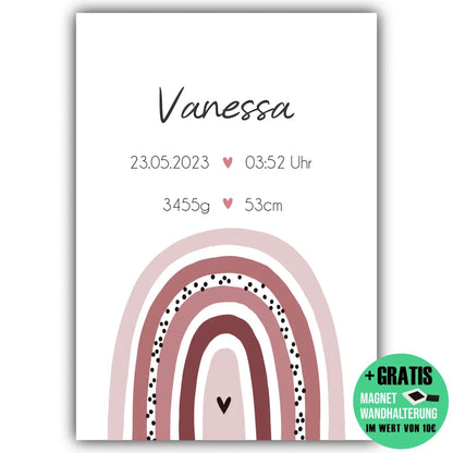 "Regenbogen III" - Personalisiert
