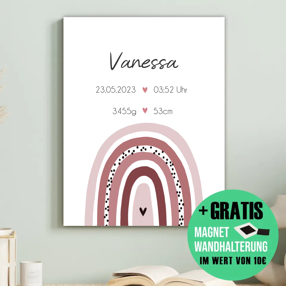 "Regenbogen III" - Personalisiert