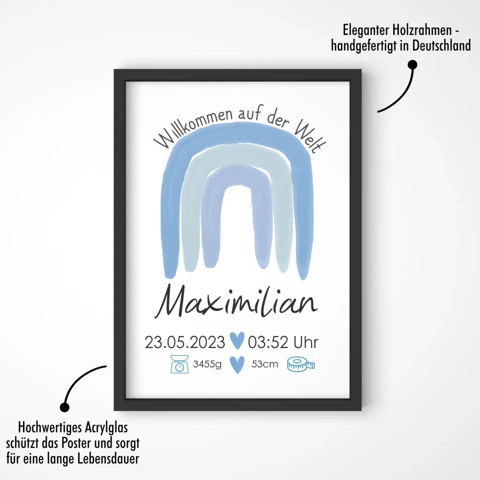 "Regenbogen" - Personalisiert