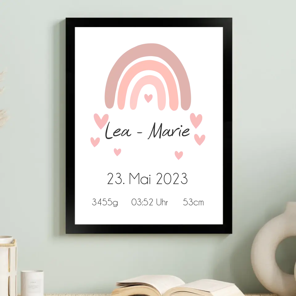 "Regenbogen II" - Personalisiert