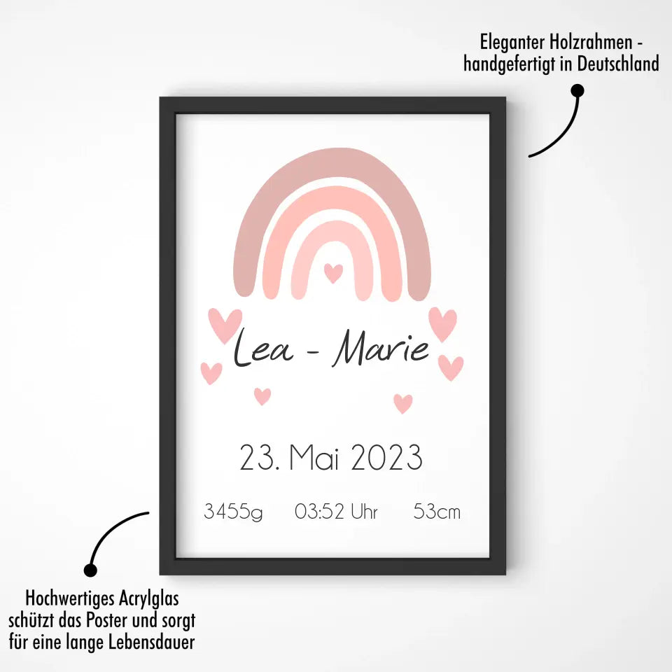 "Regenbogen II" - Personalisiert
