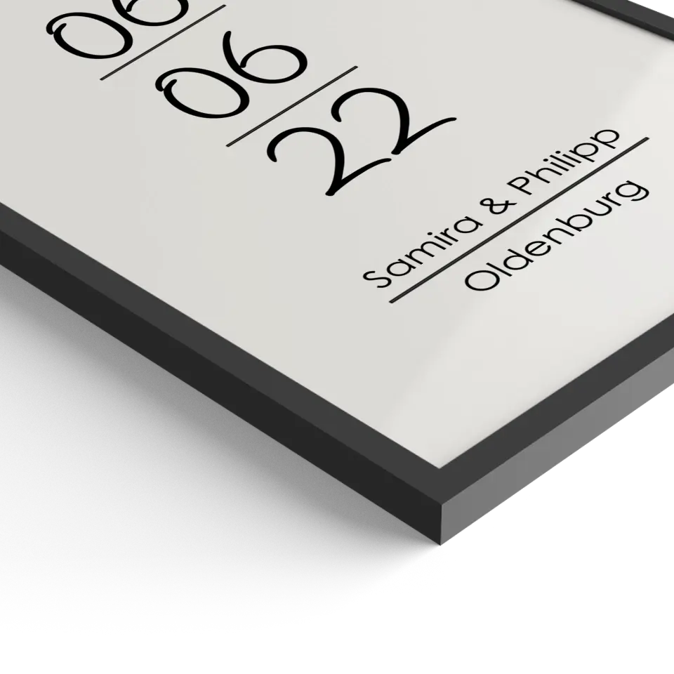 "Jahrestag" - Personalisiert