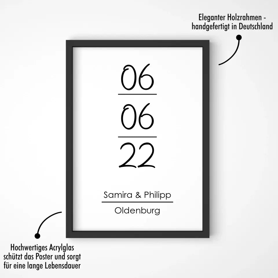 "Jahrestag" - Personalisiert