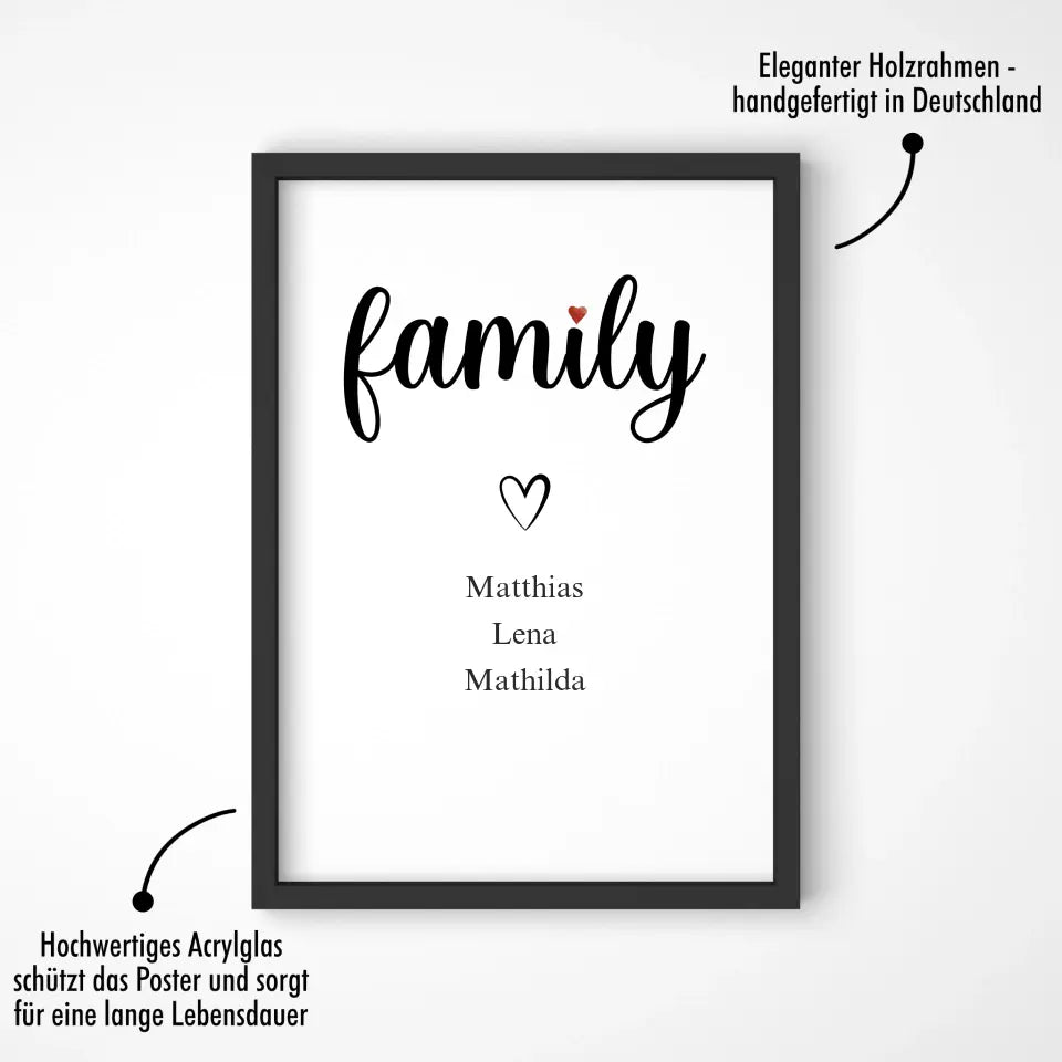 "family" - Personalisiert