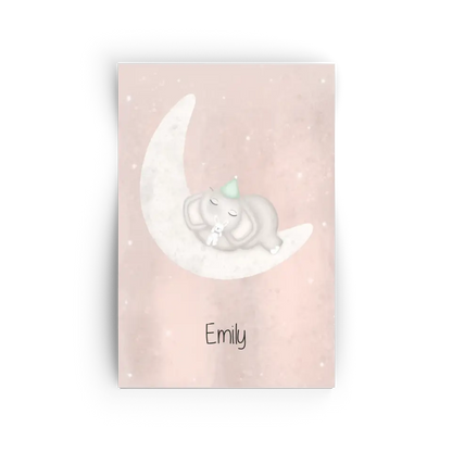 "Babyfant mit Kumpelhase" - Personalisiert