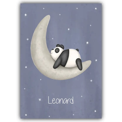 "Sleepy Panda" - Personalisiert