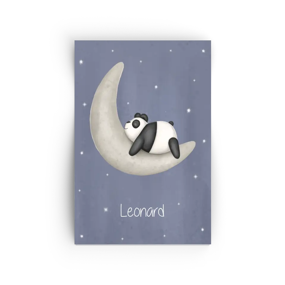 "Sleepy Panda" - Personalisiert