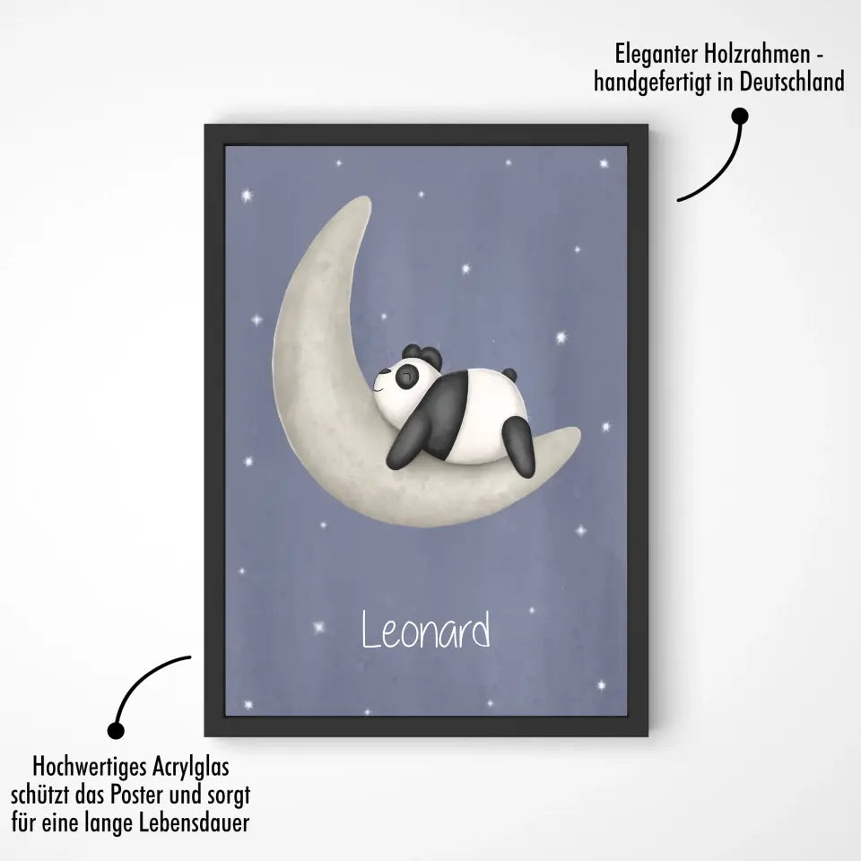 "Sleepy Panda" - Personalisiert